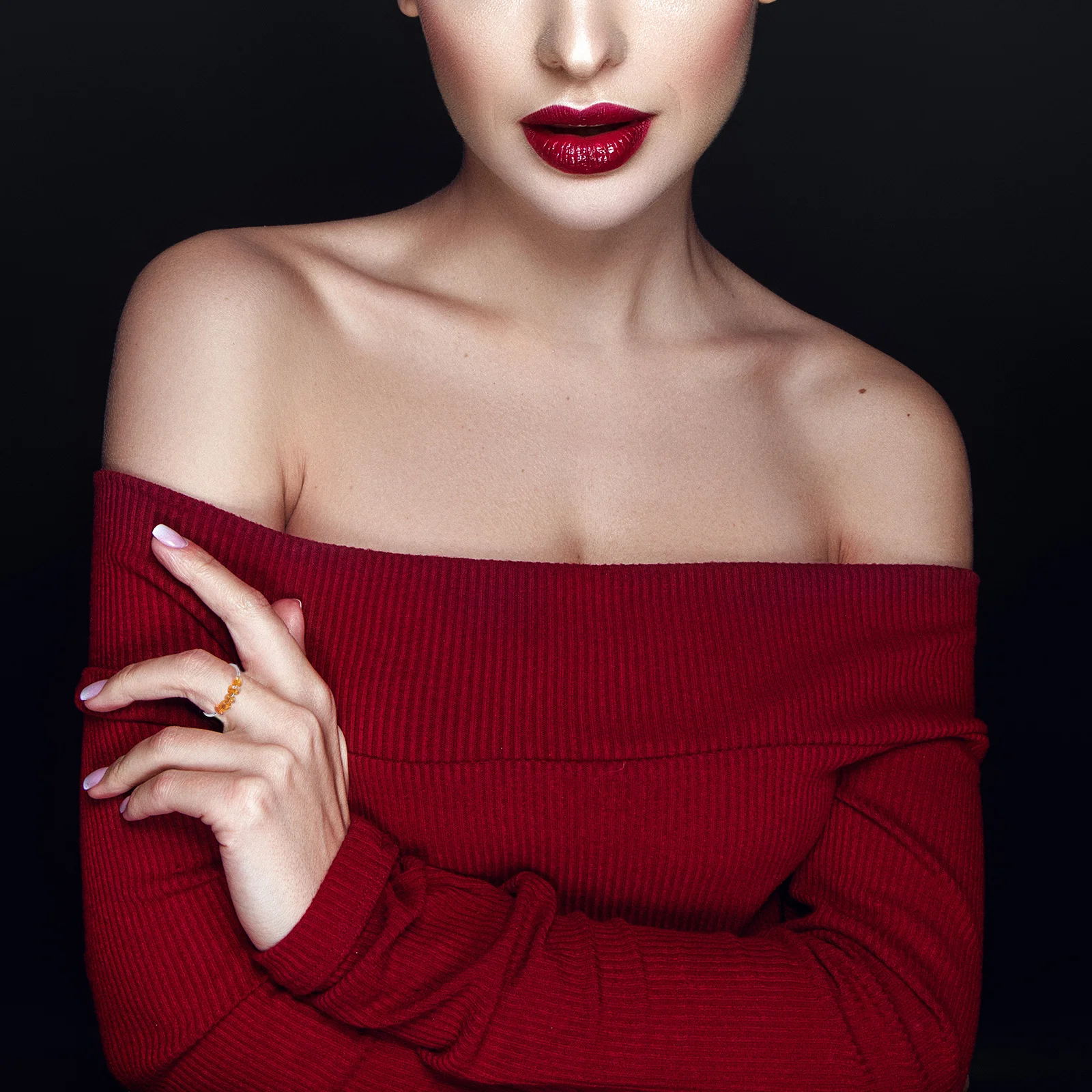 

Fashion Anxiety Relief Ring for Women Rotatable Bead Design Fidget Ring to Reduce Stress and Depression Stylish Comfortable Wear