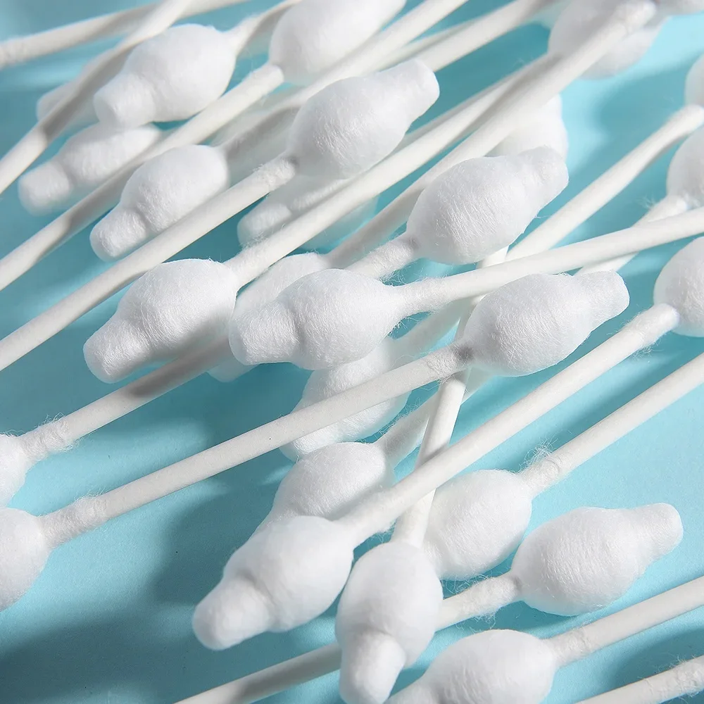 Wholesale factory kids use baby care cotton buds baby cleaning swab