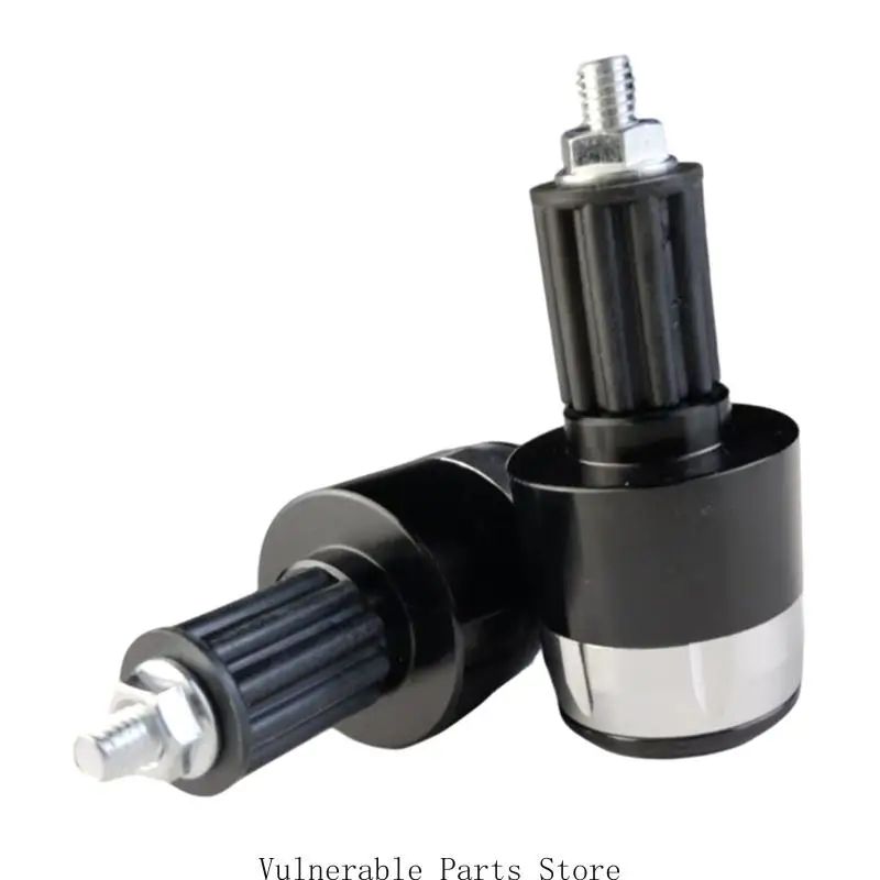 High Strength Aluminum Motorcycle Bar Ends Motorcycle Handlebar Plugs for Improved Safety & Easy Installation