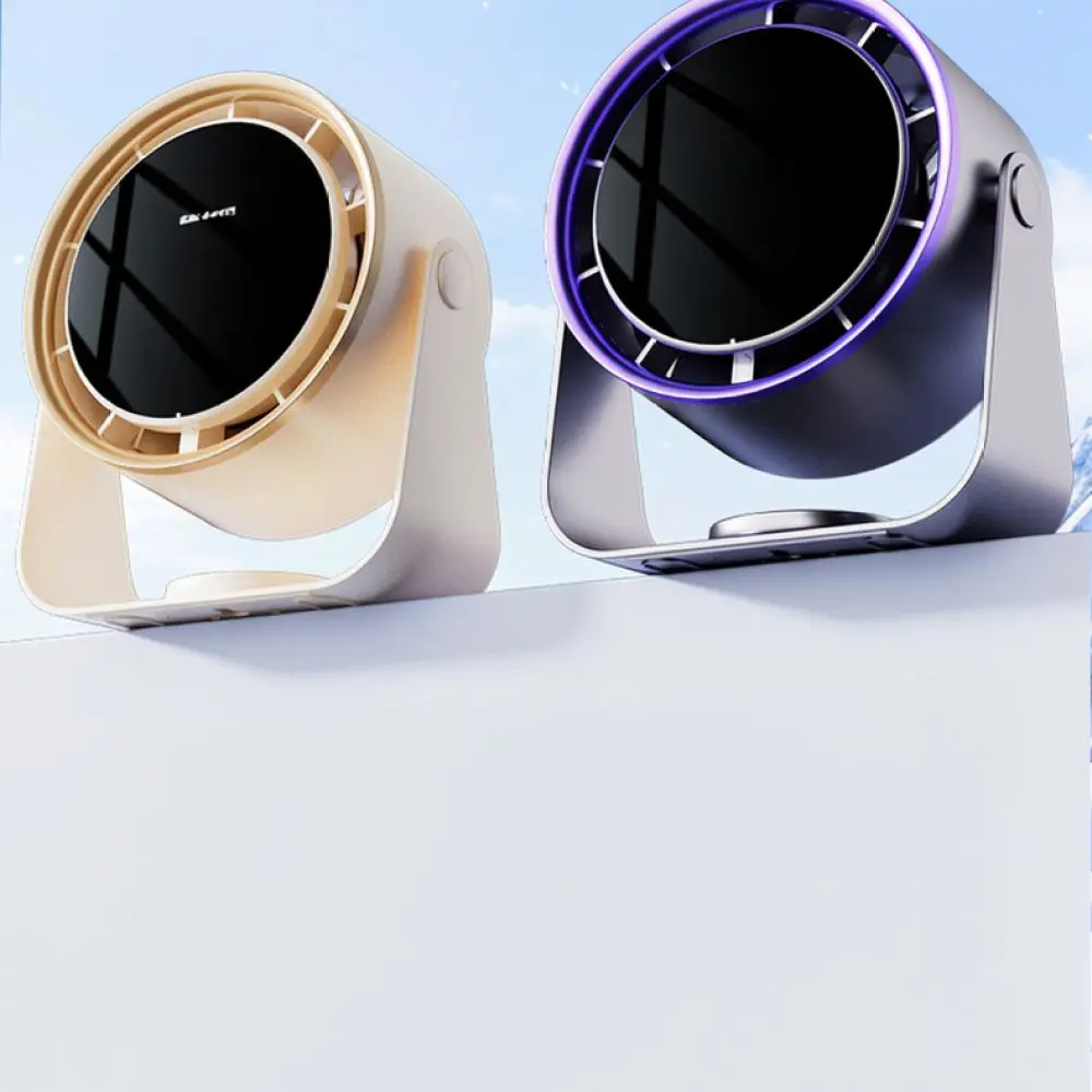 Powerful USB Desktop Fan Quiet Air Cooling Circulator 100 Gear Wind Control Portable Rechargeable Blower For Office Home Travel
