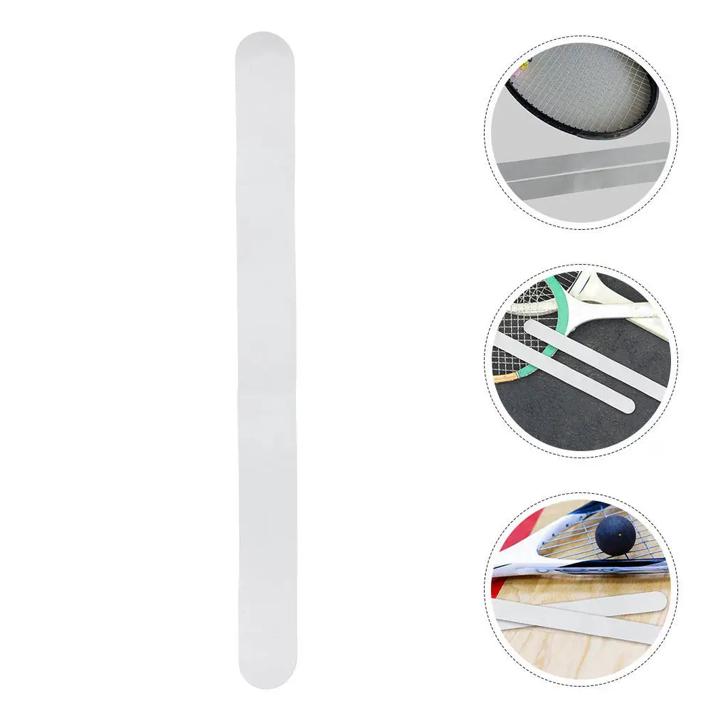 

2Pcs Tennis Racket Frame Tape Transparent Self Adhesive Ball Retriever Edge Protector Racquet Frame Protection Accessory