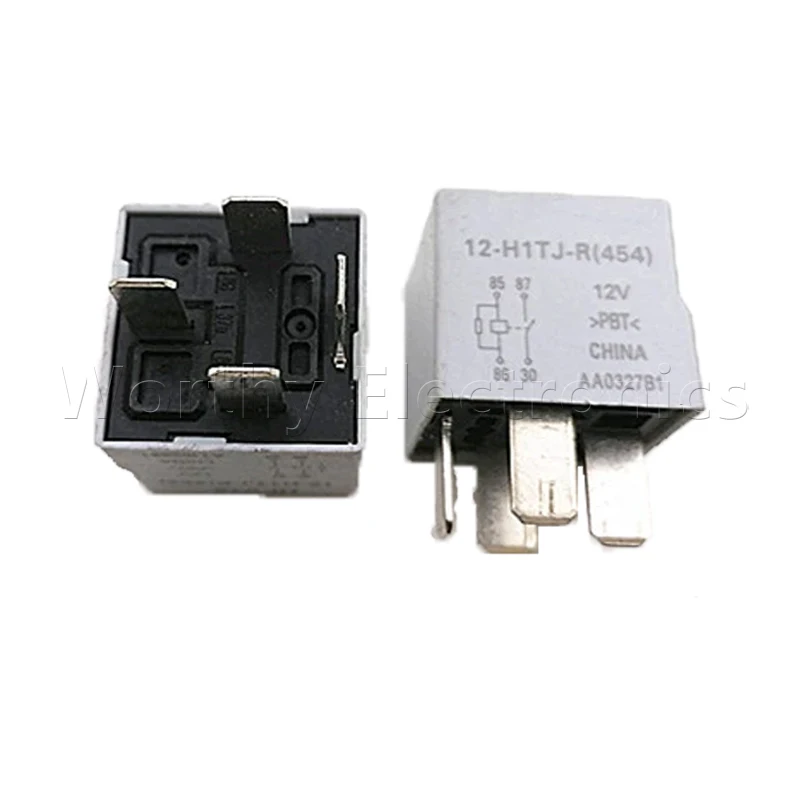 

Free shipping 10pcs/lot relay 12VDC 40A 4PIN HFV15 12-H1TJ-R(454) 90804296