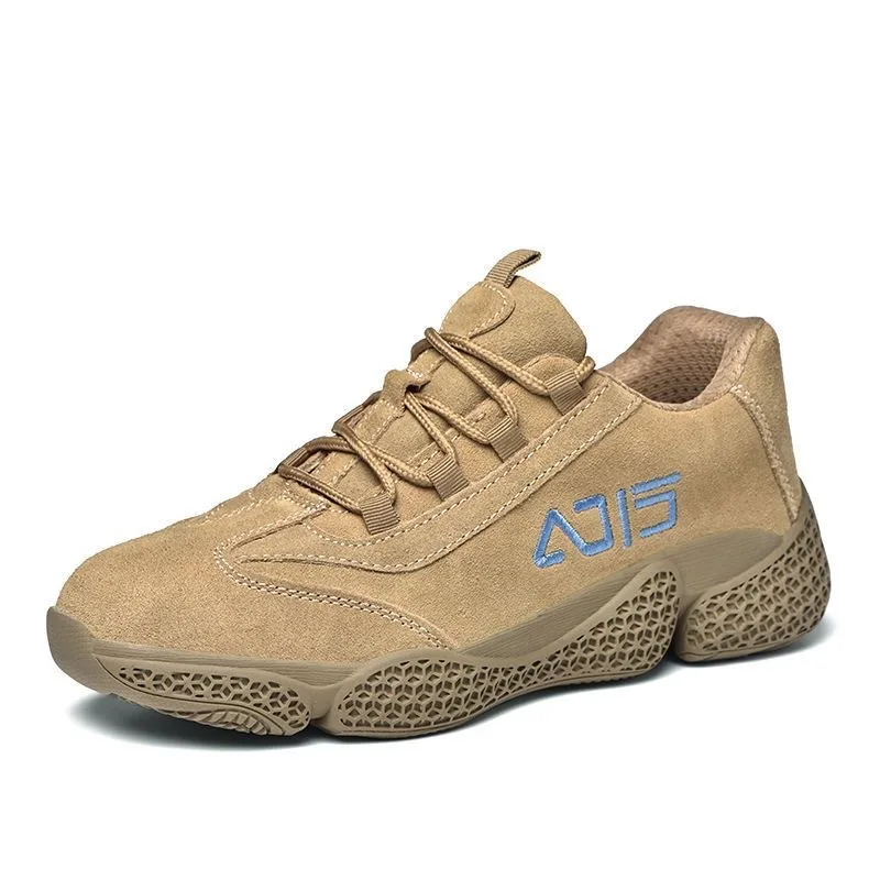 Sapatos de segurança masculinos fivela rotativa botas de trabalho segurança dedo do pé de aço respirável sapatos de segurança antiderrapante calçado de trabalho à prova de punctura