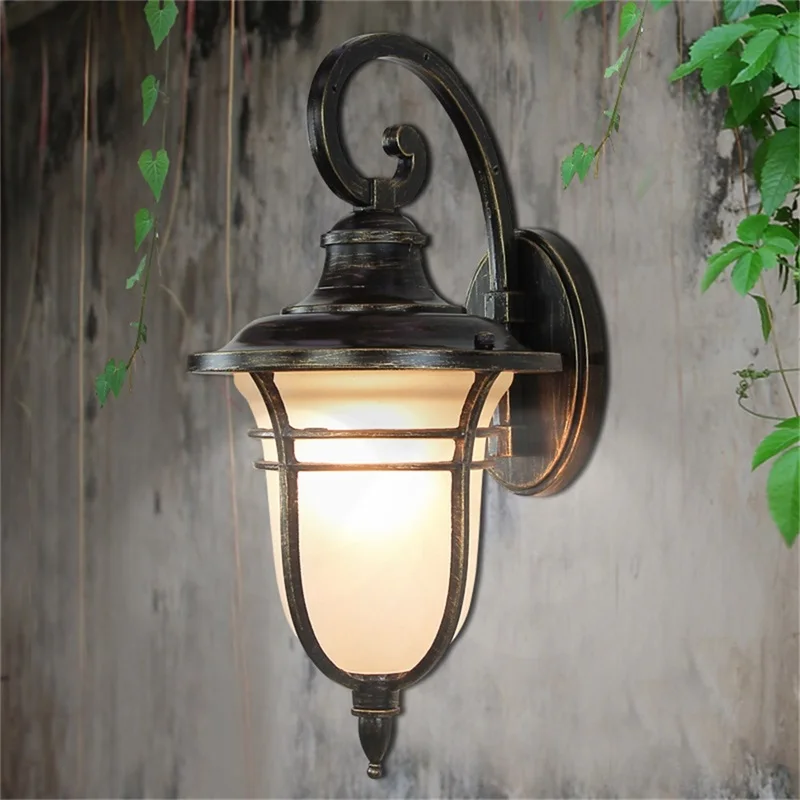 SOFITY Retro Outdoor Wall Lights Classical LED Sconces Lamp Waterproof Decorative For Home Porch Villa