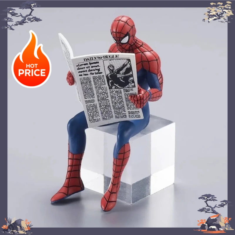 

AAHOT Hasbro Marvel Spider Man Superhero Spiderman 7-9cm Action Figure Spider-Man Anime Collection Mini Toys Model Children Gift