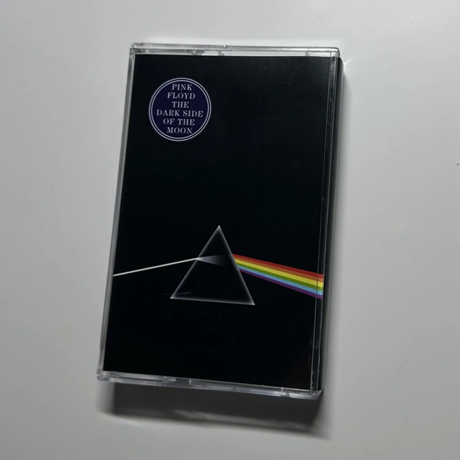 

Pink Floyd The Dark Side of The Moon Progressive Rock Audio Cassette Tape Retro Analog Sound Collectible for Fans Home Art Decor
