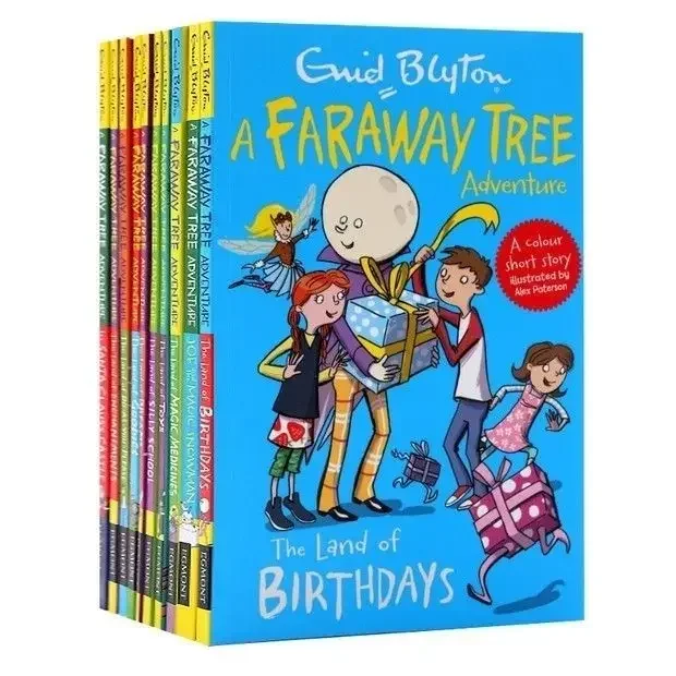 10 Books/Set Enid Blyton A Faraway Tree Adventure Children's English Story Novel Fiction Kids Education Reading Comic