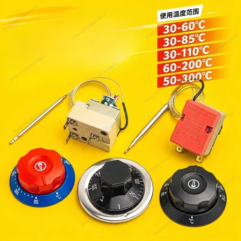 For Temperature Controller, Thermostat, Electric Cake Pan, Hot Water Temperature Control Switch, Noodle Cooking Stove
