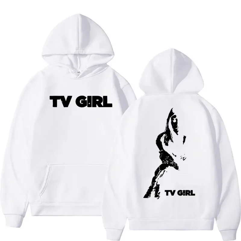 2024 Tv Girl The Night In Question Graphic Hoodie French Exit Album Print Sweatshirt Men Women Hip Hop Oversized Hoodies Streetw