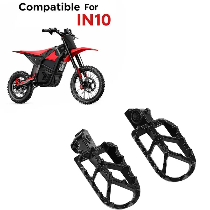 For Yozma IN10 E-Bike Replacement Foot Pedals- Electric Dirt Bike Foot Peg Accessories