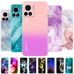 For Motorola Moto X30 Pro Case Marble Transparent Cases For Moto Edge 30 Ultra Silicone Clear Phone Bumper Bags For Moto X30 Pro