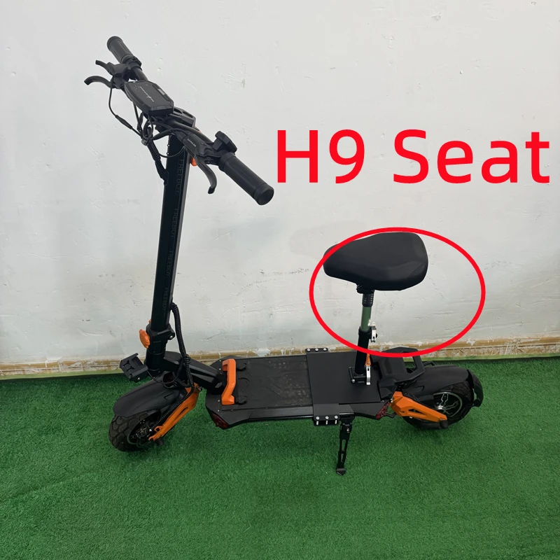 Ecorider H9 Electric Scooter seat Adjustable height Adult seat cushion Foldable large seat bag For Electric H9 Scooter