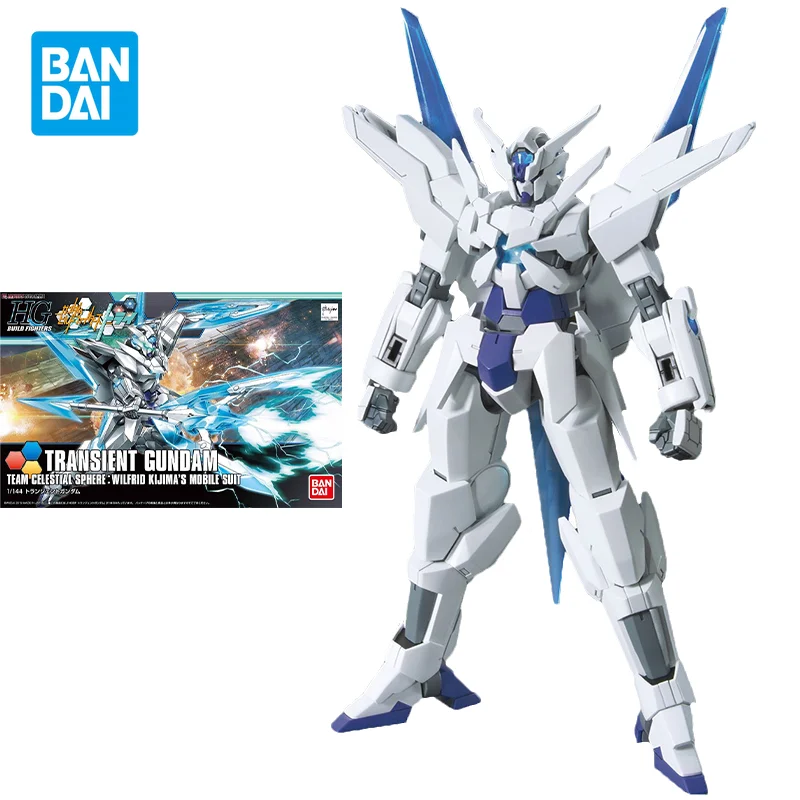 

Bandai Original Gundam Model Kit Anime Figure HGBF 1/144 TRANSIENT GUNDAM Action Figures Toys Collectible Gifts for Children