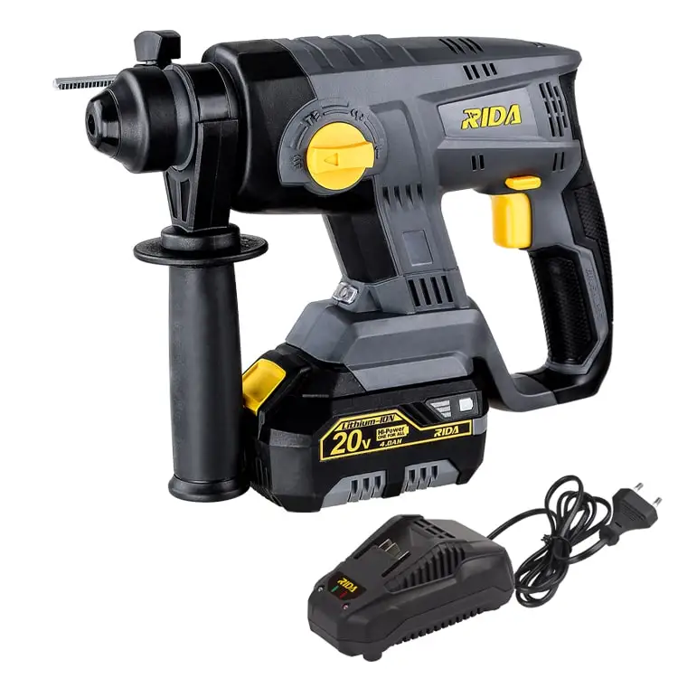 Wall Breaker High Power Brushless Drill Cordless Rotary Hammer Drill With Rule