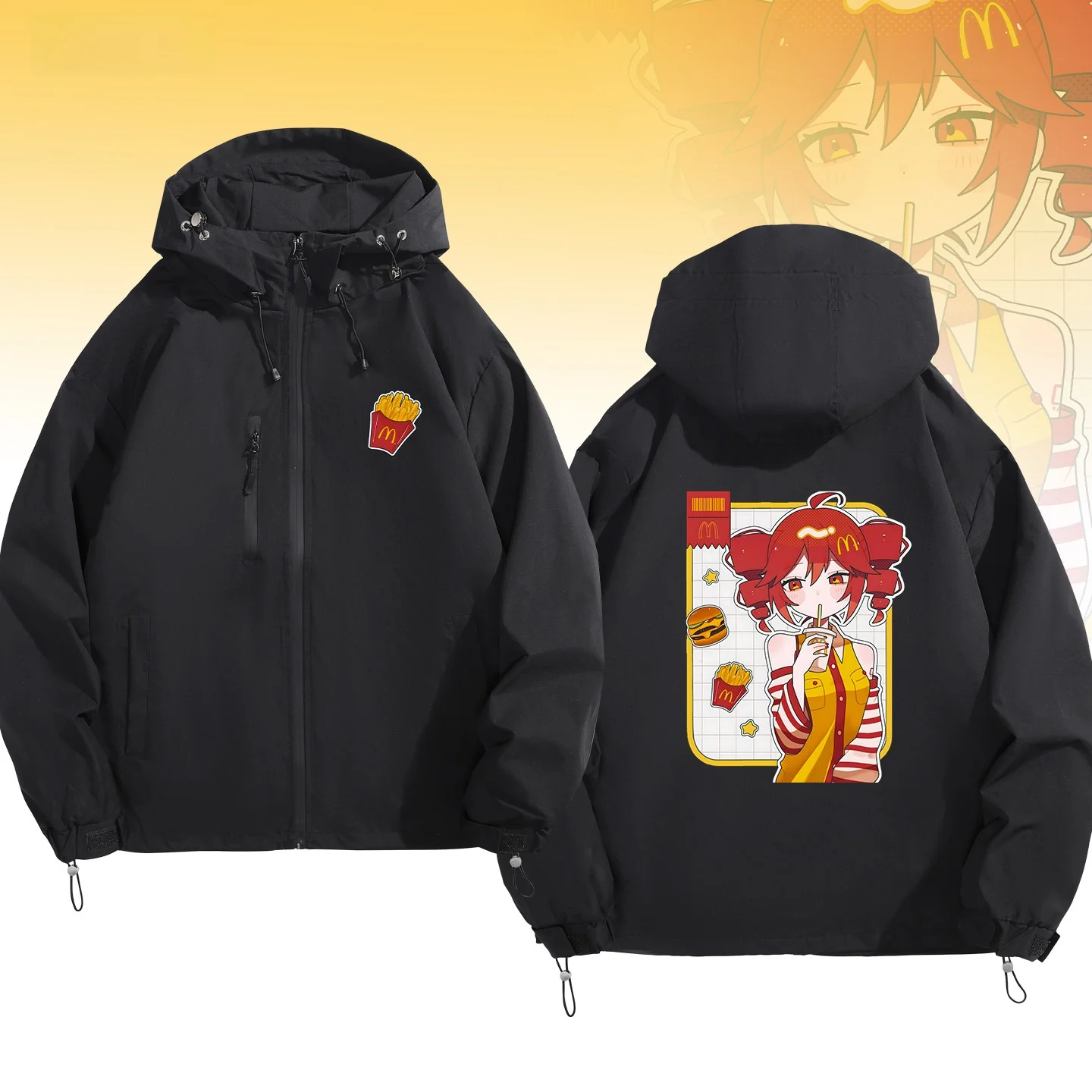 

Милая мультяшная куртка Teto Jaet для мужчин и женщин, повседневная спортивная куртка на молнии с круглым вырезом, из смеси хлопка и полиэстера, зимняя верхняя одежда Kast # 020