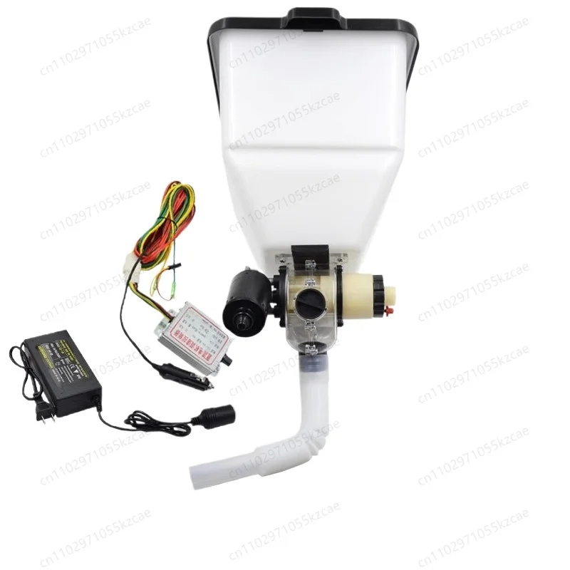 

Single electric fertilization single close top dressing set electric feeder 12V electric fertilizer box 220V automatic feeder