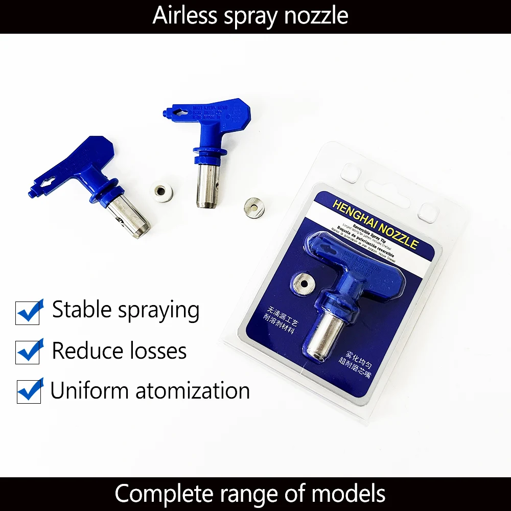 Complete range of models High pressure airless spraying machine gun nozzle electric oil driven  nozzle spraying machine #513-655