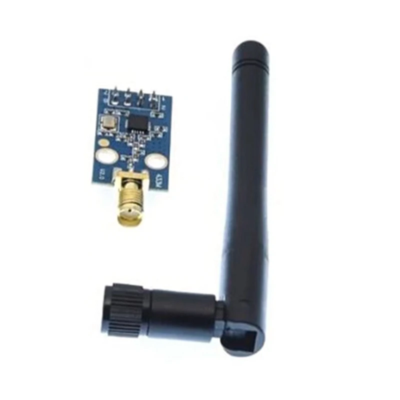 Módulo transceptor sem fio B04C-CC1101 com antena SMA Módulo transceptor sem fio para 433MHZ aumenta o sinal