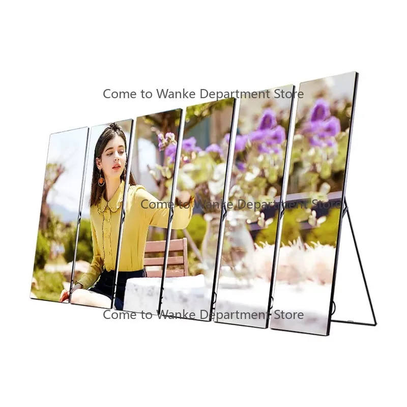 Wifi 4G P1.8 P2.5 Digital Video Player Advertising Equipment Led Poster Totem Signage Screen Indoor Vertical Floor Ad Led Poster