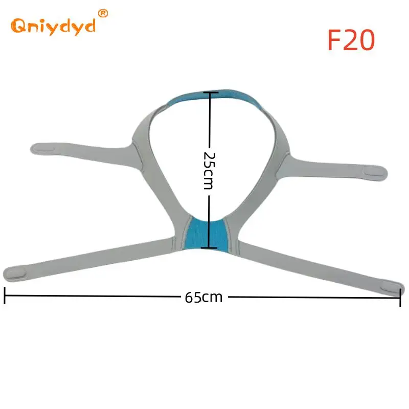 Zamienna opaska na odłożone Airfit F20 N20 maska maska nosowa Unisex CPAP regulowany pasek zamienny opaska na bezdech senny