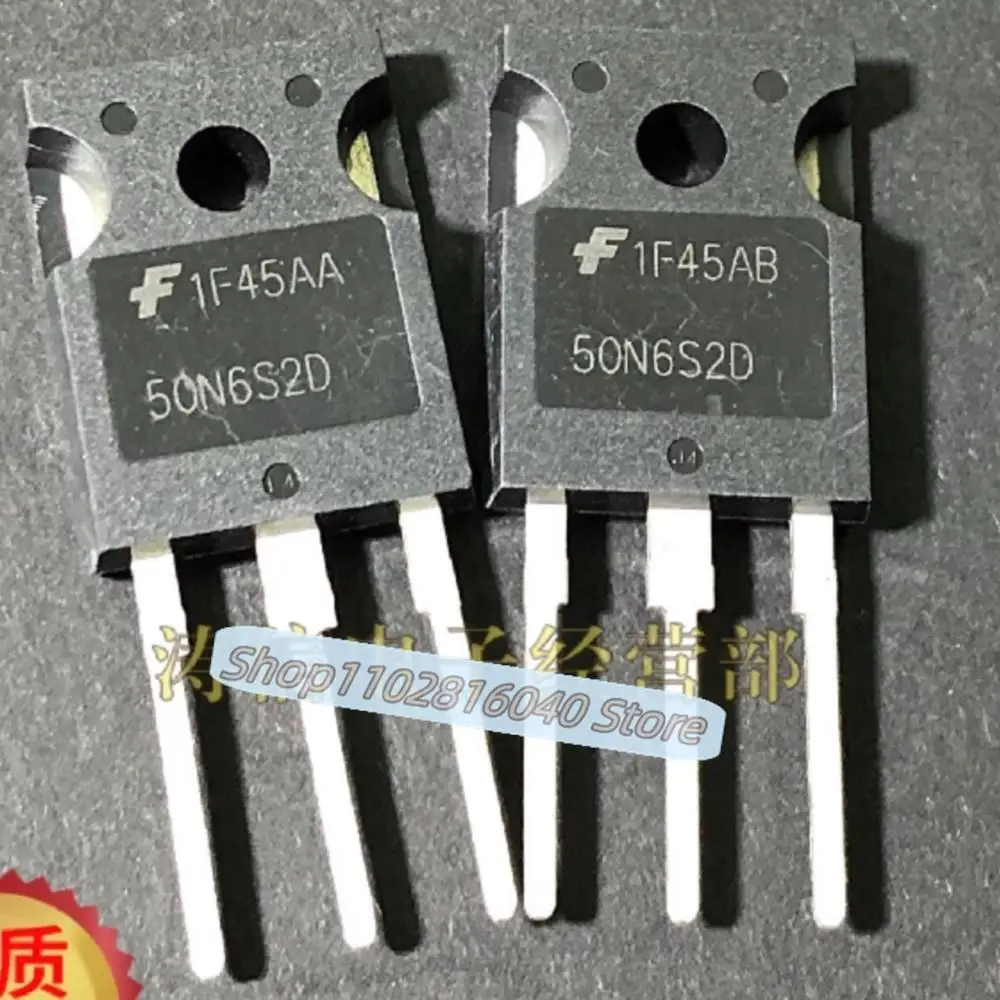 10PCS/Lot 50N6S2D HGTG50N6S2D  IGBT 75A 600V  Best Quality Imported Original Spot