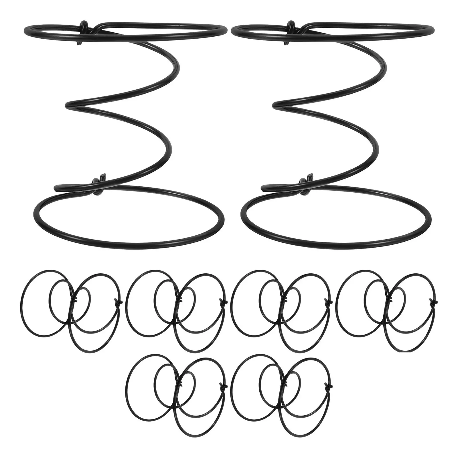 8Pcs Metal Coil Springs 8Cm 3Inch Sofa Spring Kit for Couch Recliner Chair Bed Seat Repair Upholstery Spring Replacement Heavy