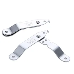 2Pcs Door Stays Kitchen Cupboard Cabinet Support Box Hinge Jewelry Chest Box Case Furniture Hinge Furniture Fittings 82*14mm