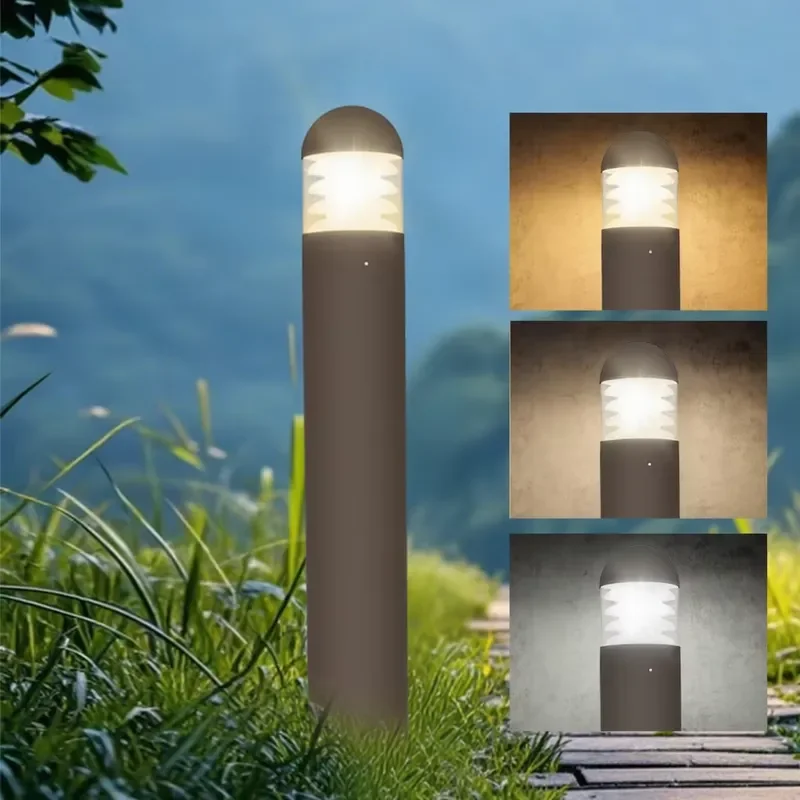 Outdoor LED Garden Lawn Light Aluminum American Spot Landscape Lamp for Villa Courtyard Grass Road Post Lighting Fixture