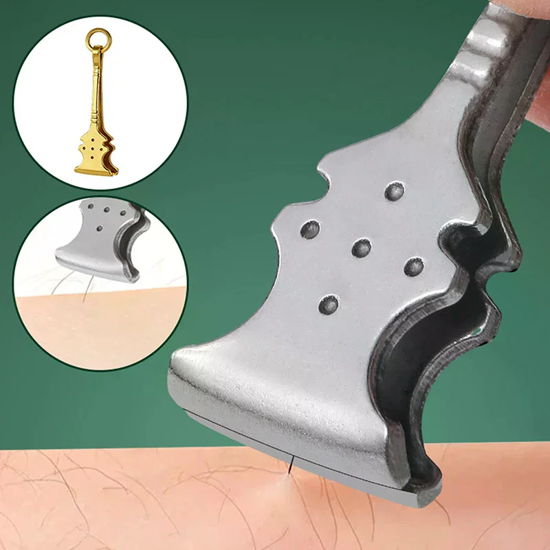 

Stainless Steel Precision Tweezers For Beard Mustache And Eyebrow Grooming Multi-Functional Hair Removal Tool With Sleek Finish