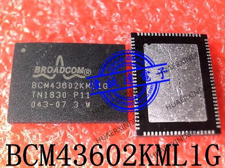 

BCM43602KML1G P11 BCM43602KMLIG QFN108 В наличии Оригинал Новый