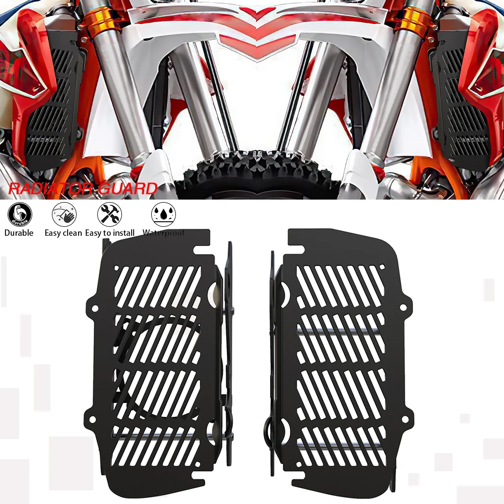 

FOR EXC XC XCW TPI 2T/4T MODEL 2020 2021 2022 2023 Motorcycle CNC Accessories Dirt Bike Radiator Grill Guard Cover Protector