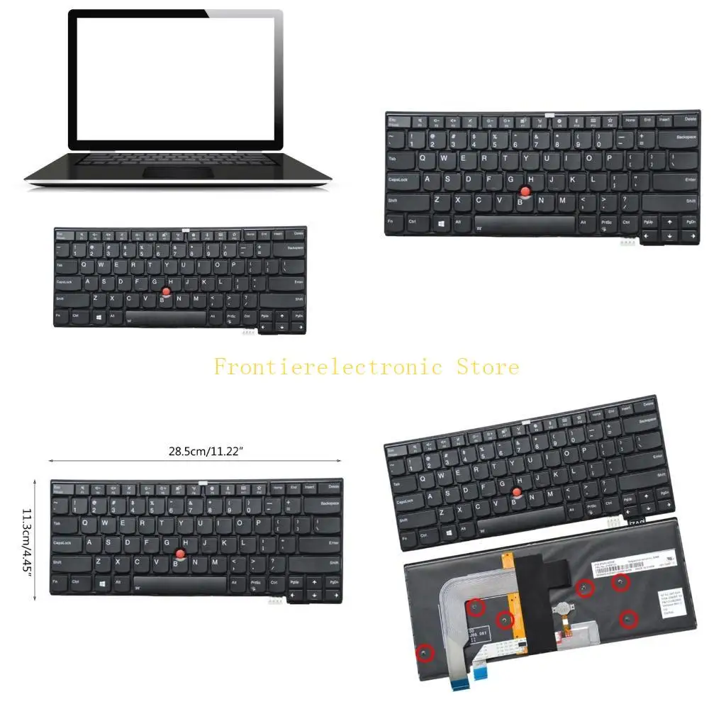 G8DB US Black English Laptop Keyboard for ThinkPad 13 2nd New (2nd) T460s T460p