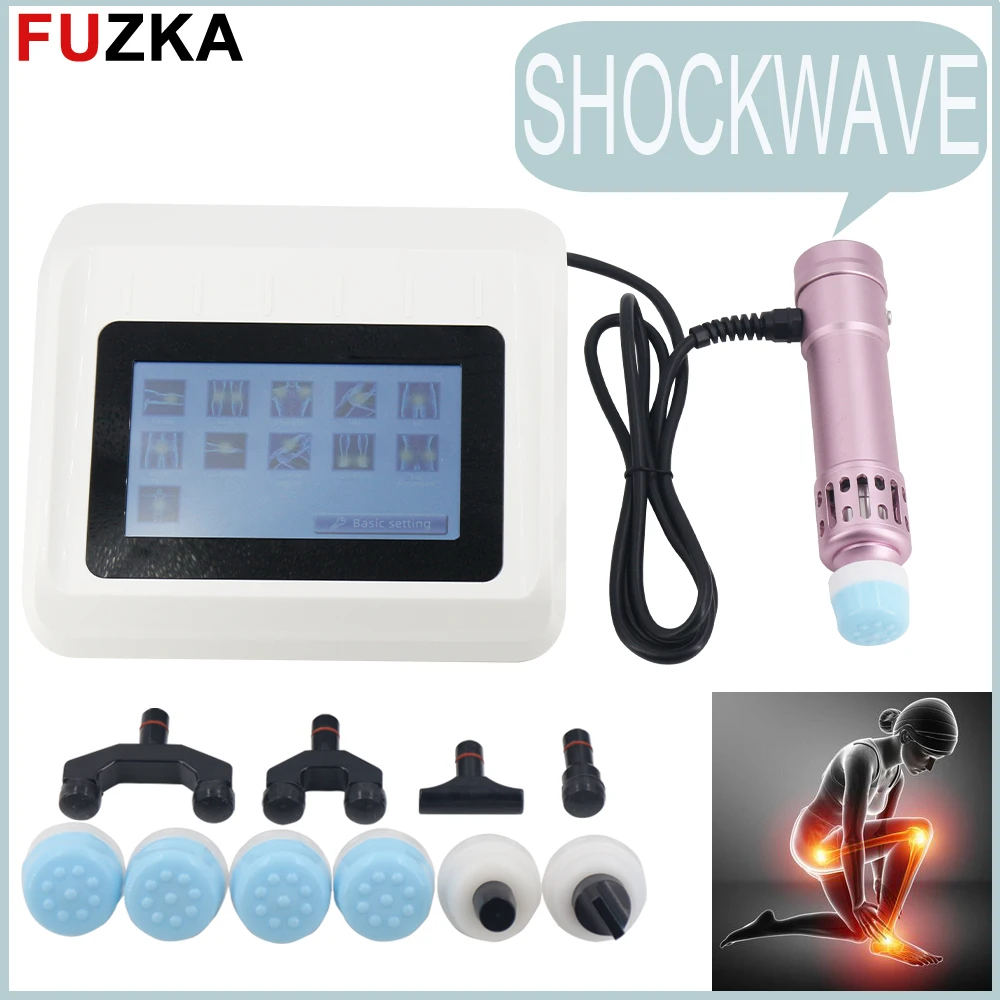 

250MJ Shock Wave Physiotherapy Therapy Machine 2 In 1 Shockwave Chiropractic Gun ED Treatment Shoulder Pain Relief Body Massager