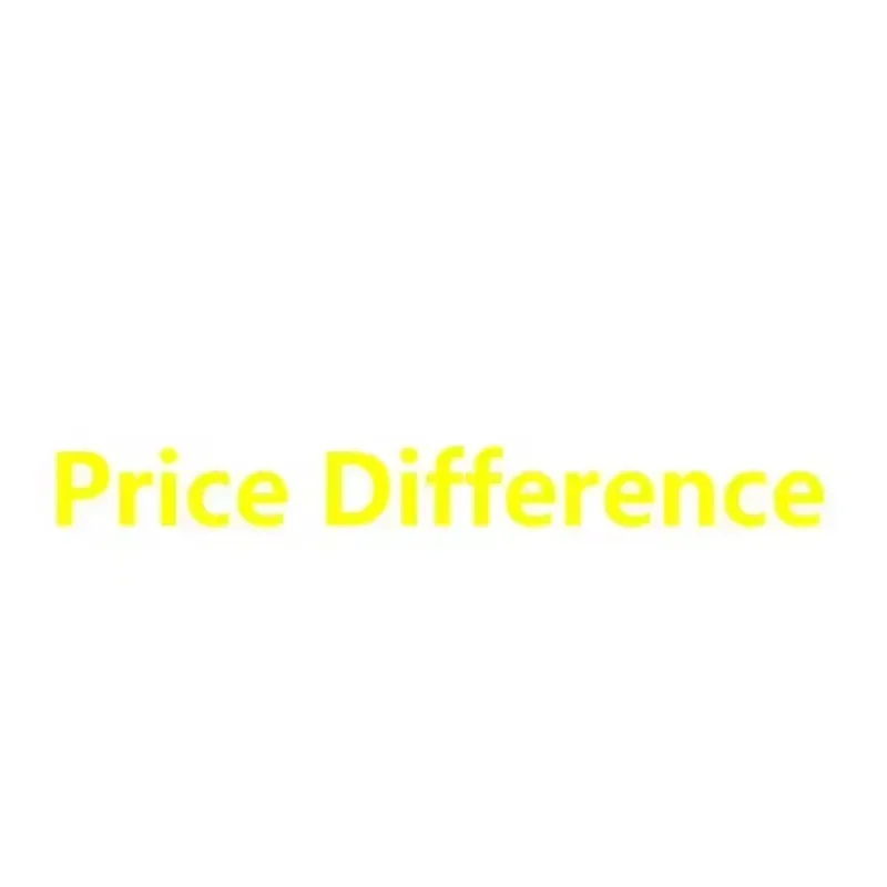 shipping cost and price difference on your order