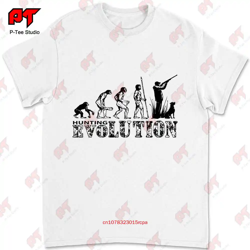 Hunting Evolution Hunter Clay Pigeon Shooting Target Gun T-shirt RCBV