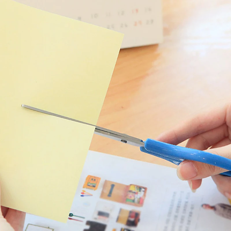 Multifunctional office scissors, student stationery safety hand-cutting scissors, courier package cutting and trimming tools