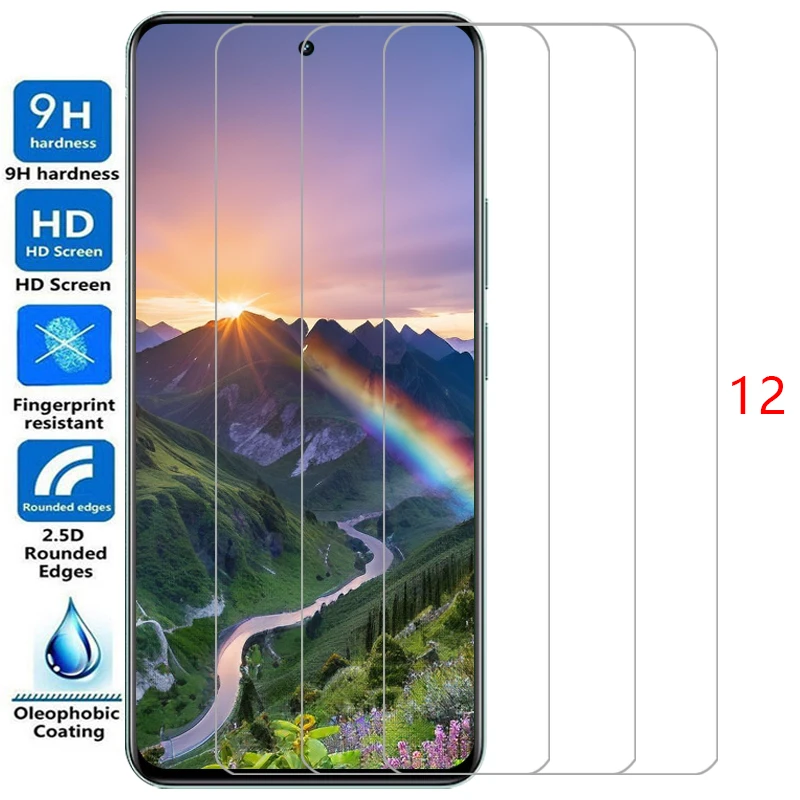 واقي شاشة لهاتف Realme 12 plus من الزجاج المقسى الواقي على Realme12 12plus 4g 5g فيلم Realmi Real me mi Real relme reame #1