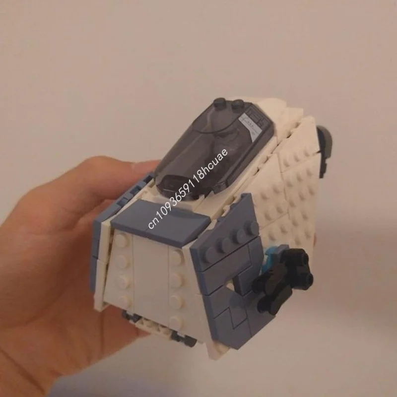 549 Uds. MOC Republic Shuttle modelo de construcción alternativa bloques de construcción regalo de Navidad montar ladrillo creativo juguetes para niños cumpleaños