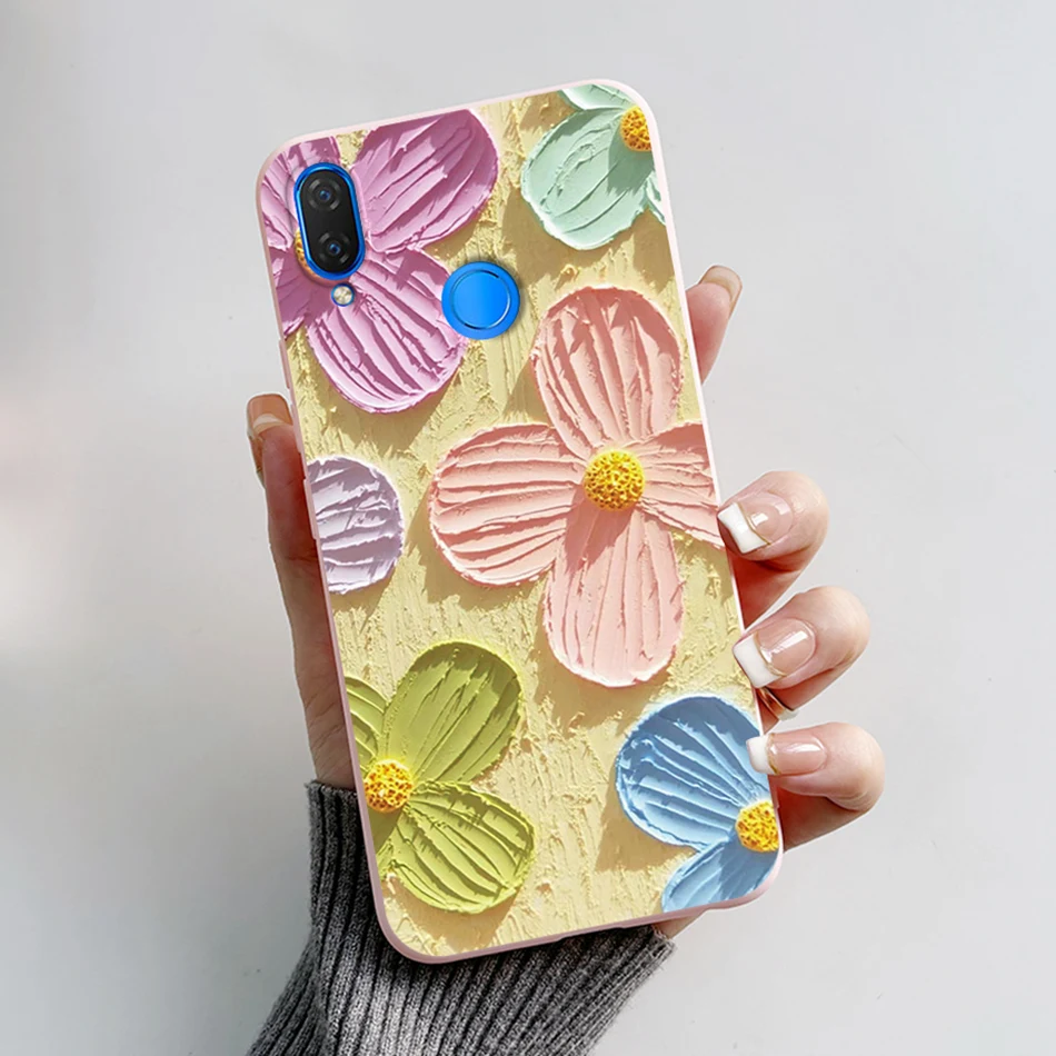 For Huawei Nova 3i INE-LX2 Phone Case Cute Bear Cartoon Frog Silicone Back Cover For Huawei P Smart Plus 2018 PSmart+ Soft Case image 6