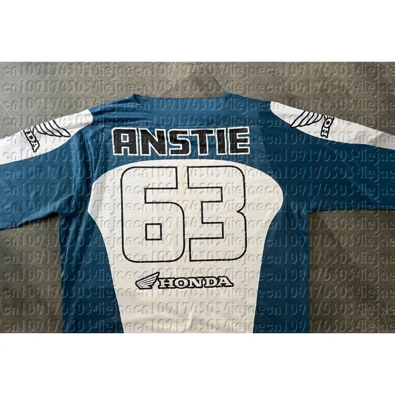 

Quick Dry Honda Motorcycle Jersey, Long Sleeve Breathable Riding Shirt for Dirt Bike and Mountain Racing, Comfortable Daily #63