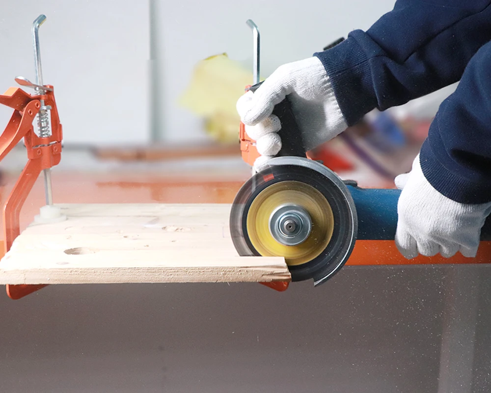 SCIMAKER 115 مللي متر/125 مللي متر شفرات منشار كربيد قرص قطع الخشب قطع منشار الخشب القرص متعدد المهام قاطع خشب زاوية طاحونة للخشب