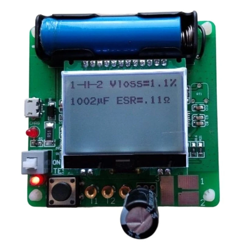 For M8 Transistor Tester Upgrade M328 Version Inductance Capacitance  Meter Multi-function Tester DIY