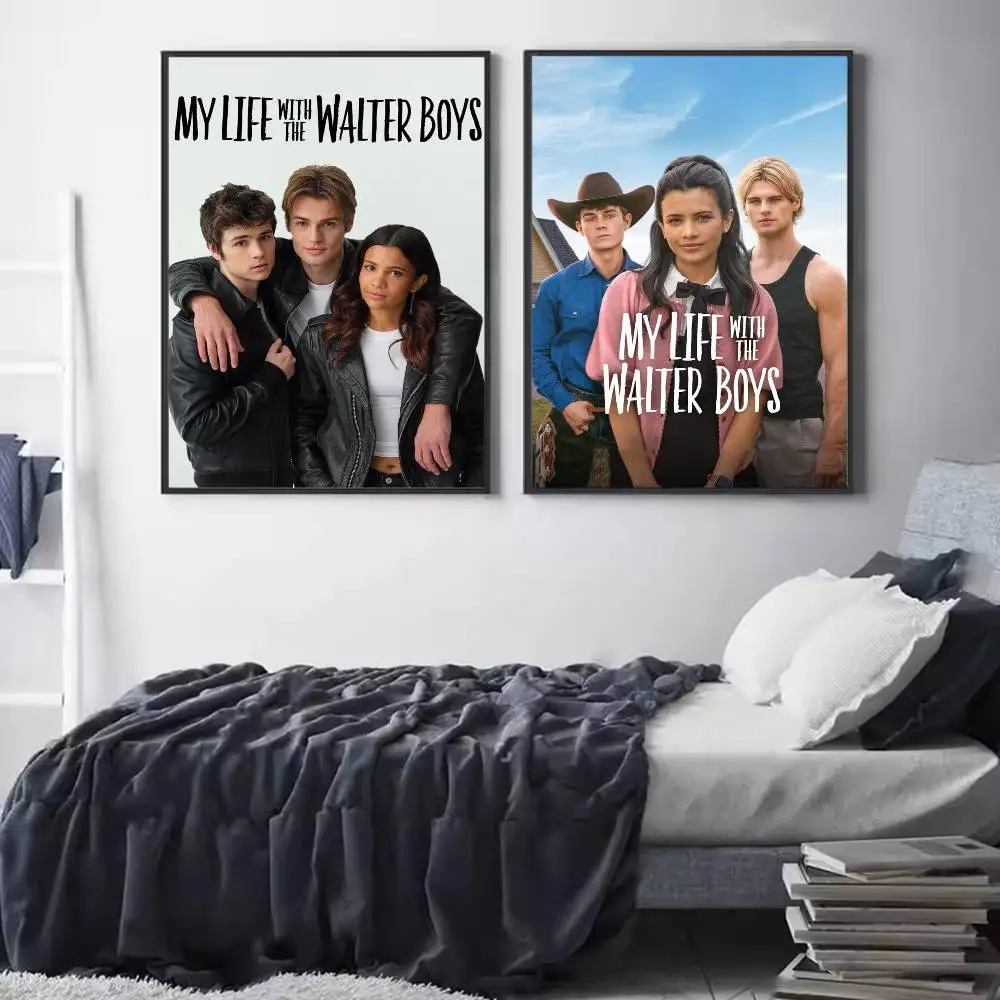 My life with the walter boys Poster HD Self Adhesive Waterproof Wall Art Ideal for Home Office Dorm Gift