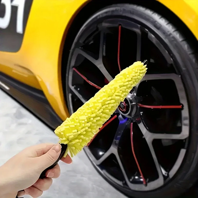 

Car gap cleaning wheel brush 4S store tire beauty tool Nano sponge wheel brush
