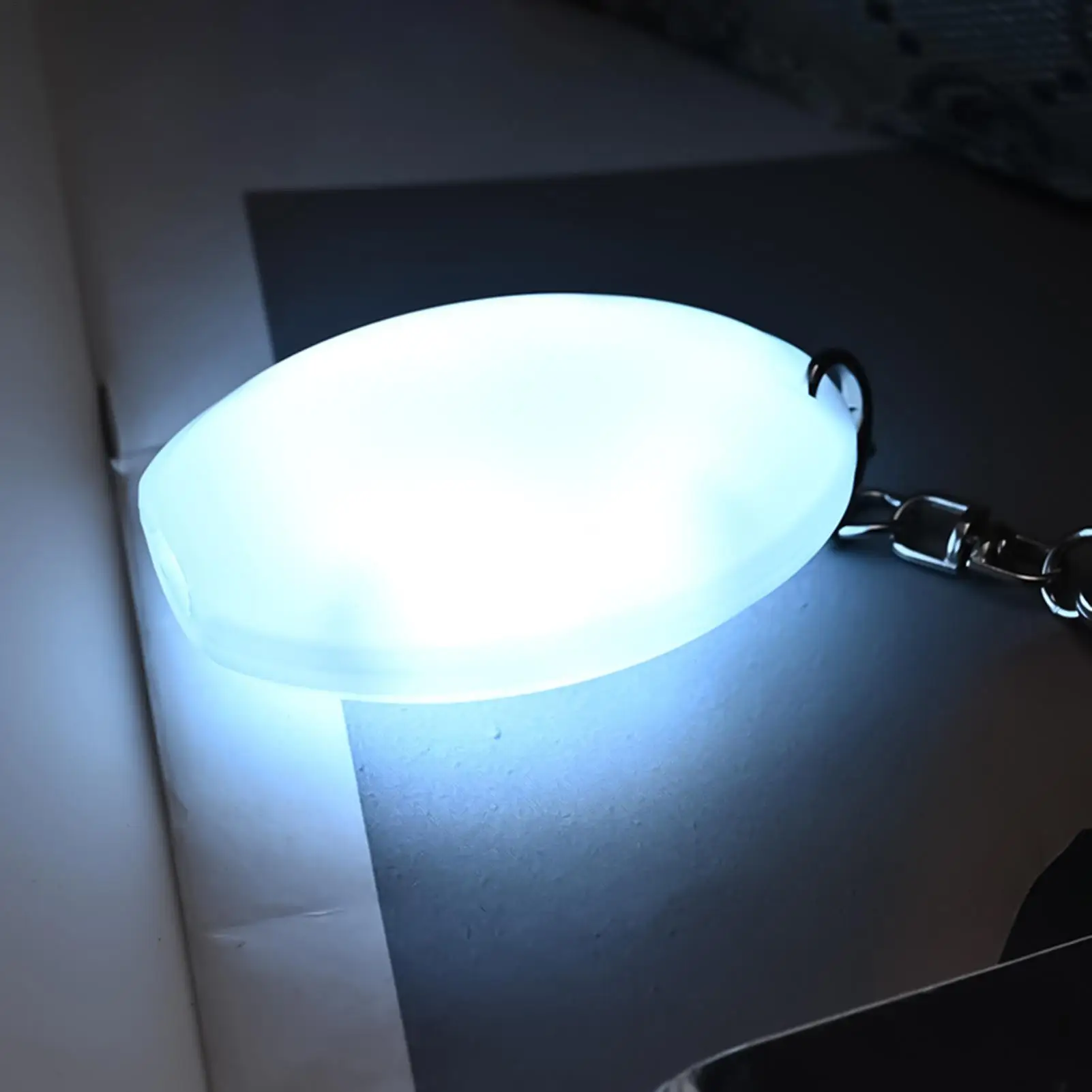 Purse Lights Oval Shape Mini Oval Keychain Light Rechargeable Purse Flashlight for Women for Girls Mother Backpack Wallet Tote