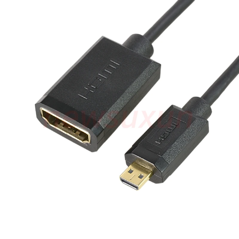 

4K HDMI Extension Cable Micro Mini HDMI Male to Female Cable Converter Extender for Tablet HDTV Micro HDMI Cable Extension