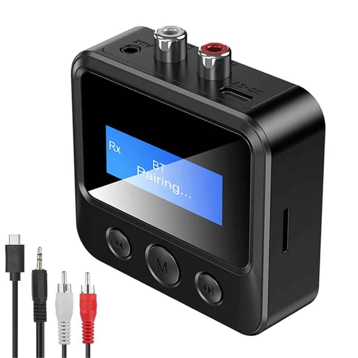 transmissor-e-receptor-a85p-bt-50-edr-adaptador-sem-fio-usb-dongle-35mm-aux-rca-para-tv-pc-fone-de-ouvido-estereo-domestico-Au