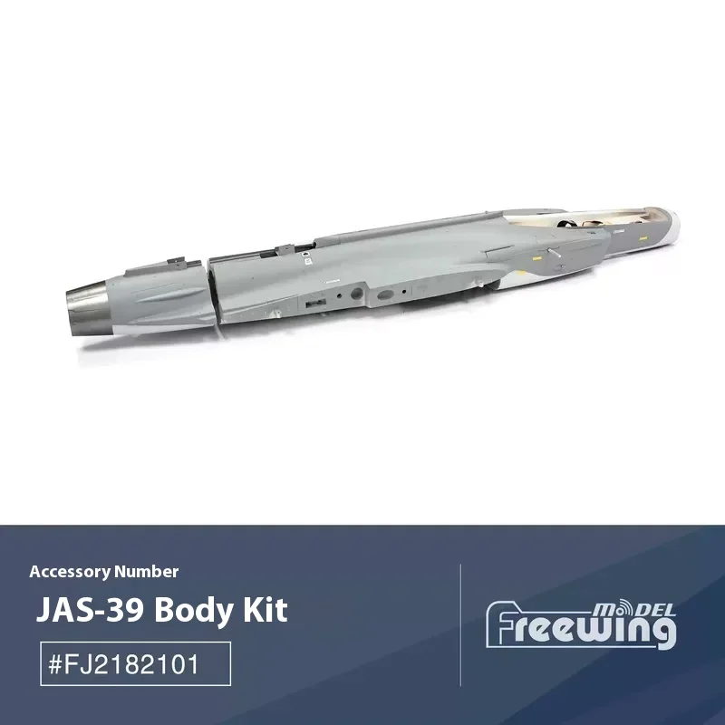 Freewing 80mm Jas-39 Accessories Fuselage Main Wings Landing Gear Nose Cover Cockpit Lampshade Steel Wire Vector Nozzle