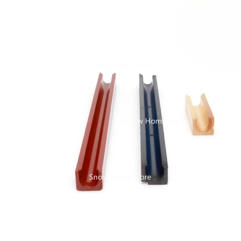 1PC Canal Guia de PU para Peças do Alimentador Automático de Barras LNS XT320/326 S2 Fedek