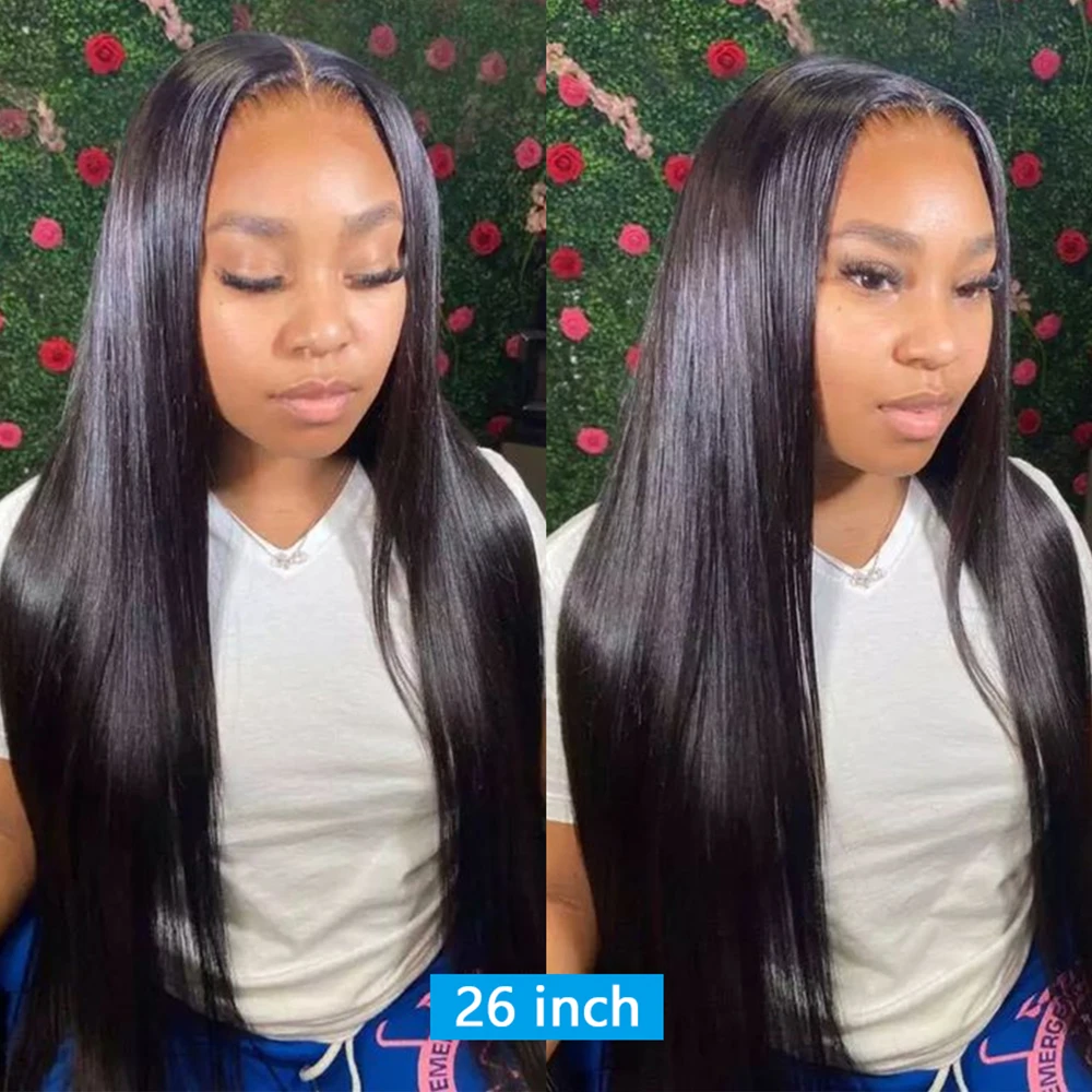 Pacotes de cabelo humano reto e fechamento 2x6 fechamento do laço pacotes de cabelo humano com 4x4 5x5 fechamento pacotes de cabelo cru brasileiro
